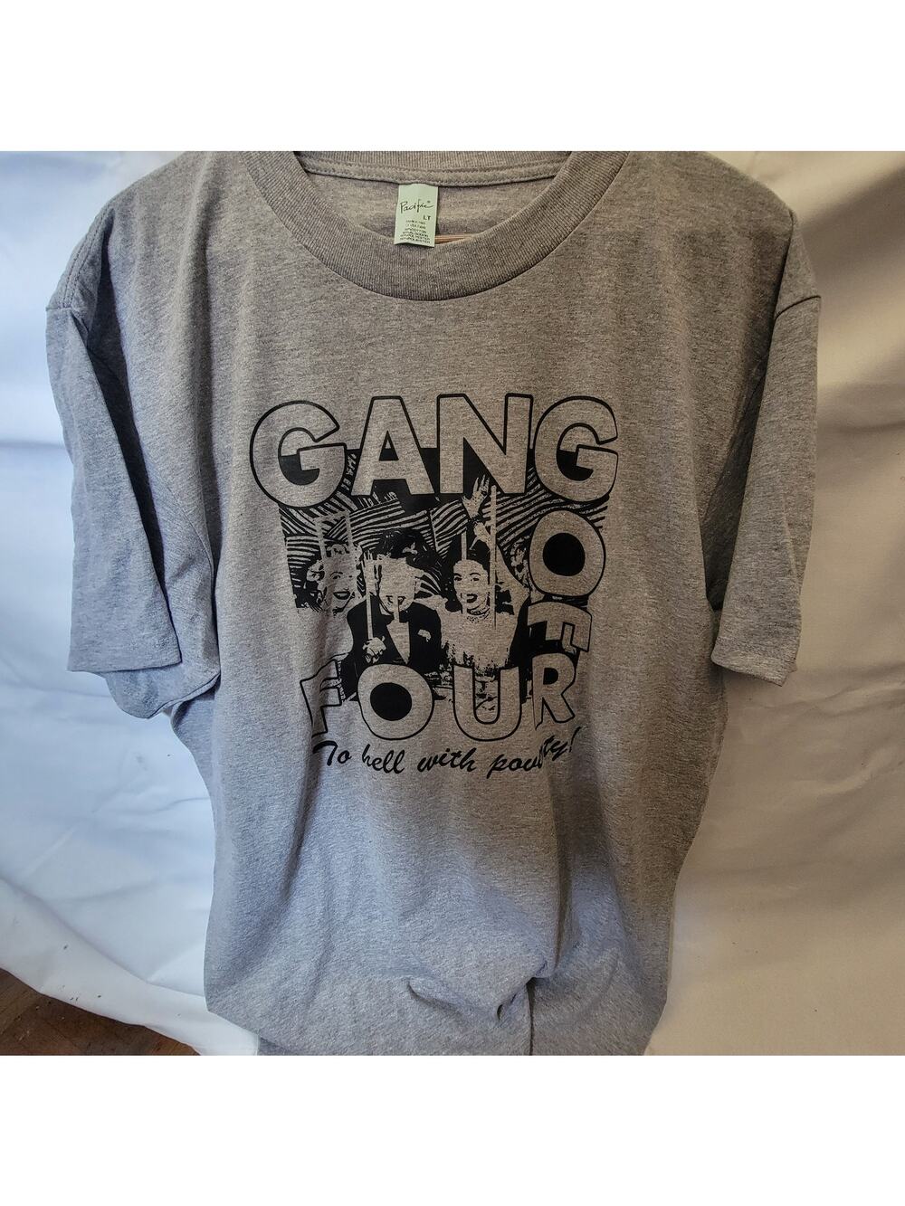 gang of Four band t shirt Large Tall heather gray